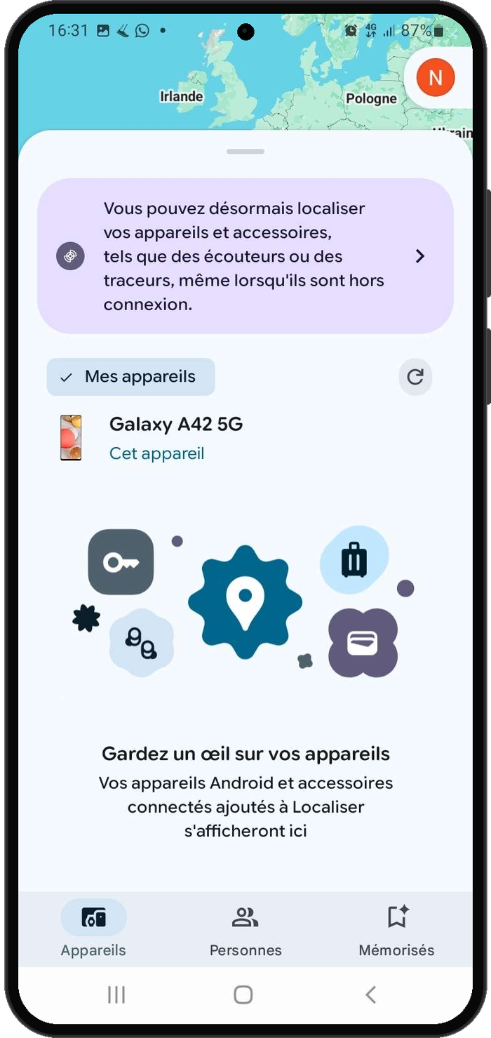 Activez le Bluetooth et la localisation